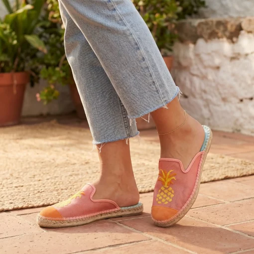 Zuecos De Esparto Coral