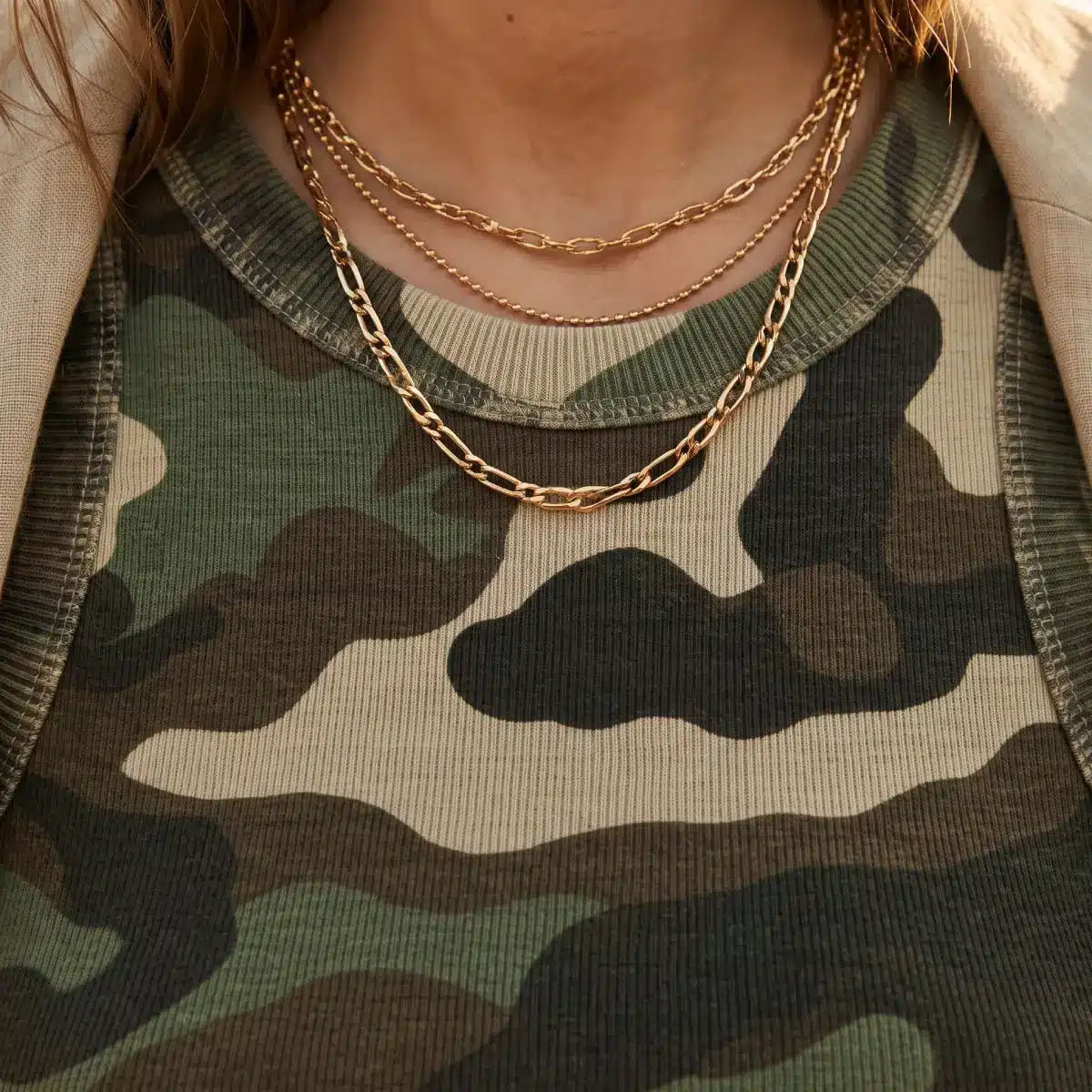 Top Militar Mujer Caqui - Imagen 2