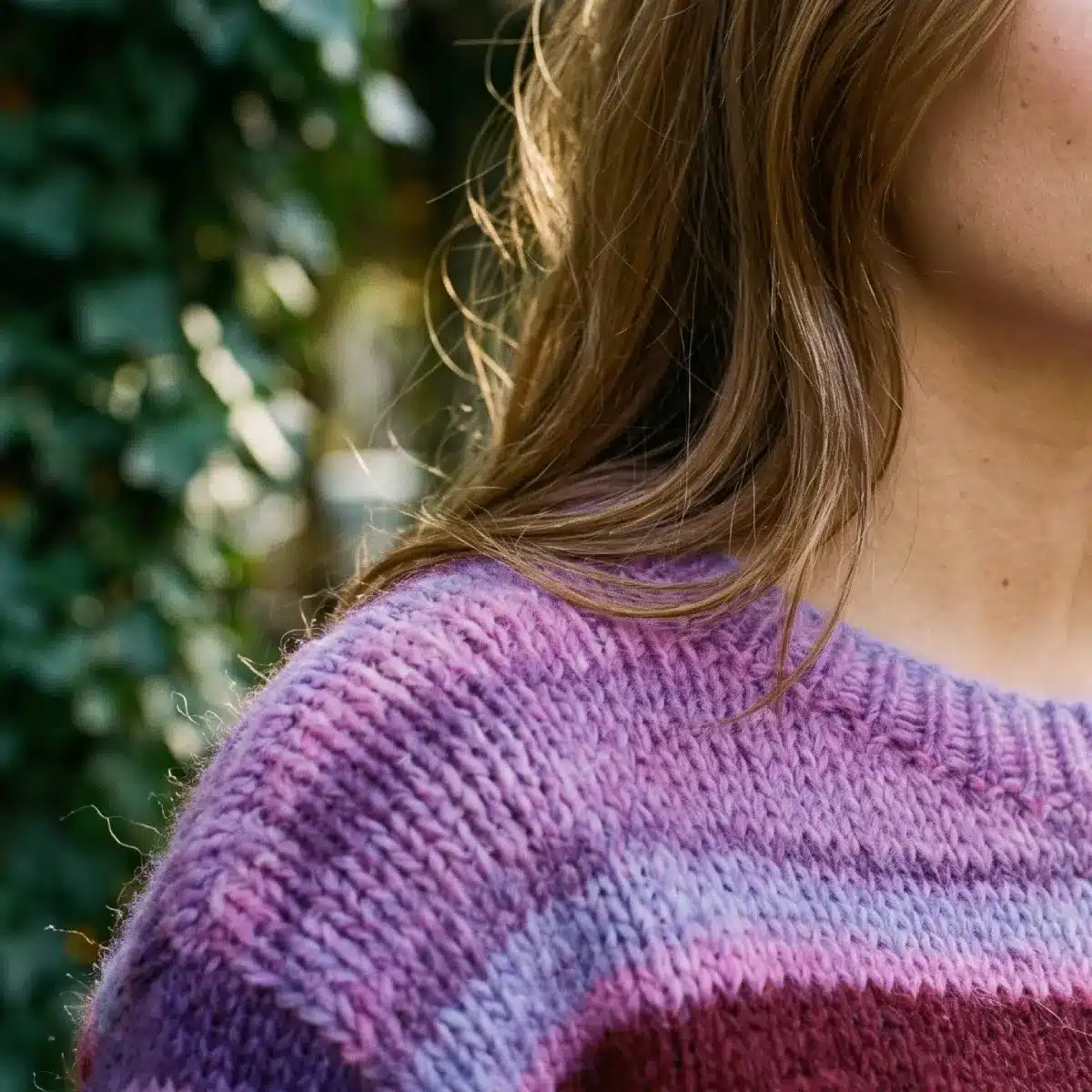 Jersey Rayas Multicolor Lila - Imagen 4